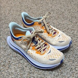 Hoka Women's Kawana Running Shoes - Shortbread/Bluing